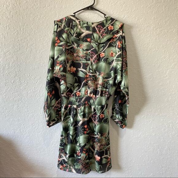 H&M Johanna Ortiz Botanical Dress SZ Small - Picture 7 of 10